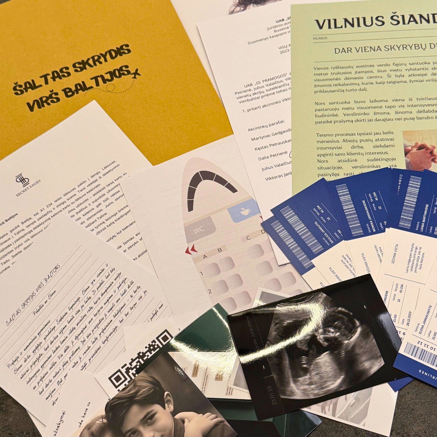 Byla Nr. 1 "Šaltas skrydis virš Baltijos"