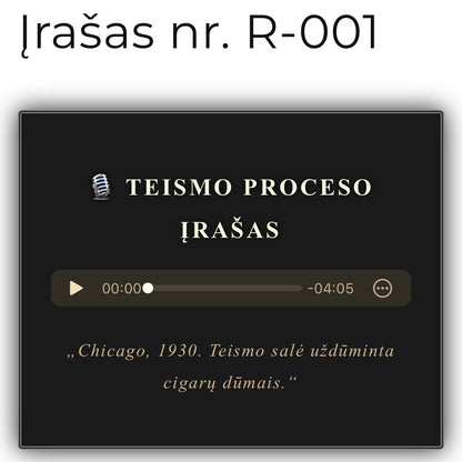 Byla Nr. 3 "Sausasis įstatymas: Advokatas prieš miestą"
